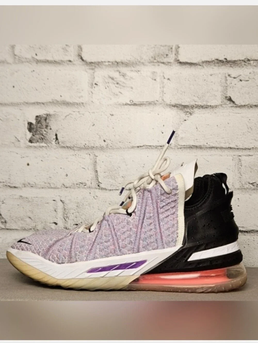 Nike LeBron Basketball Shoes Air Max Knit Sneakers Mens Size 10